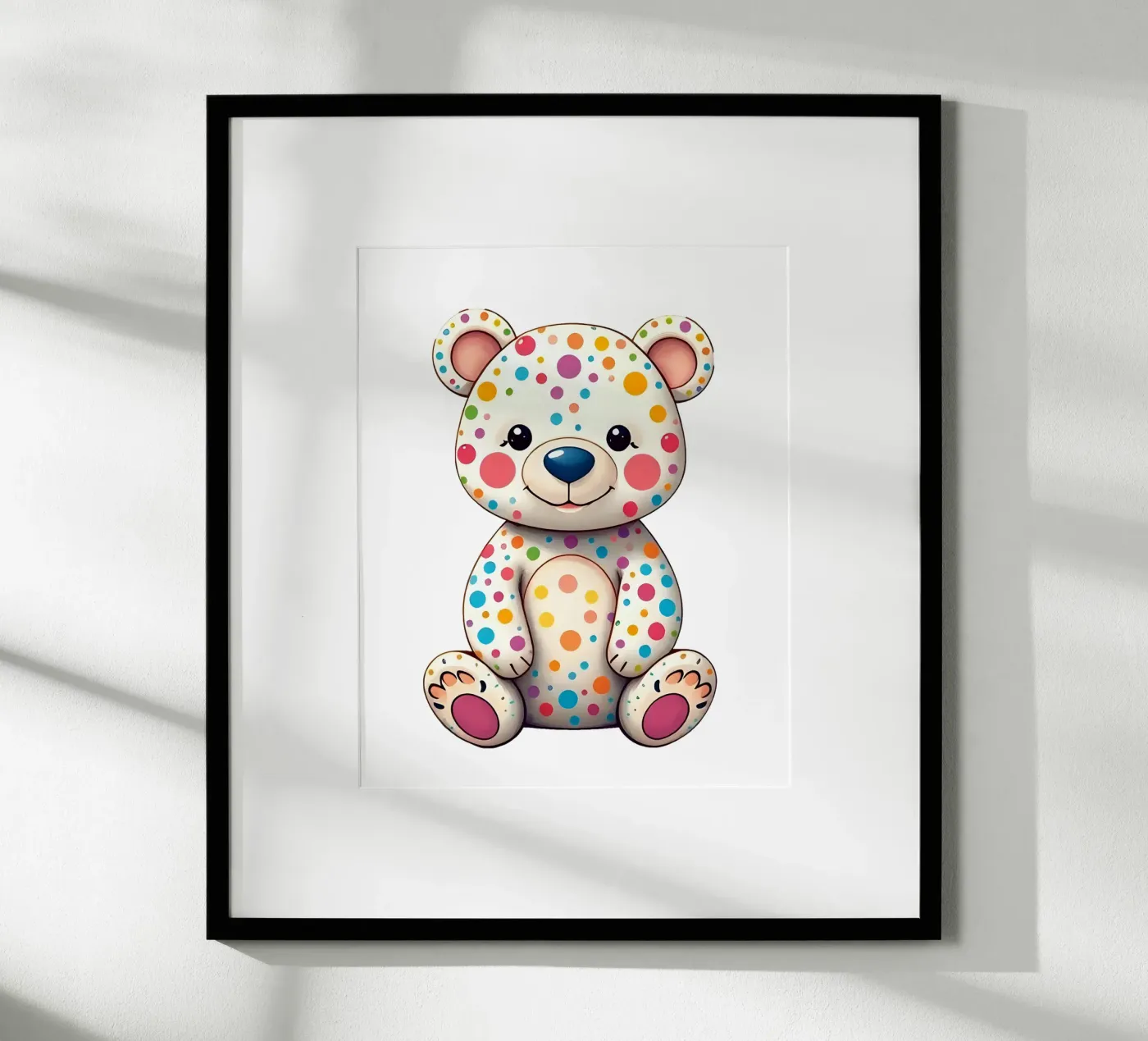 Bear_5a poster by Tierisch bunt by LK