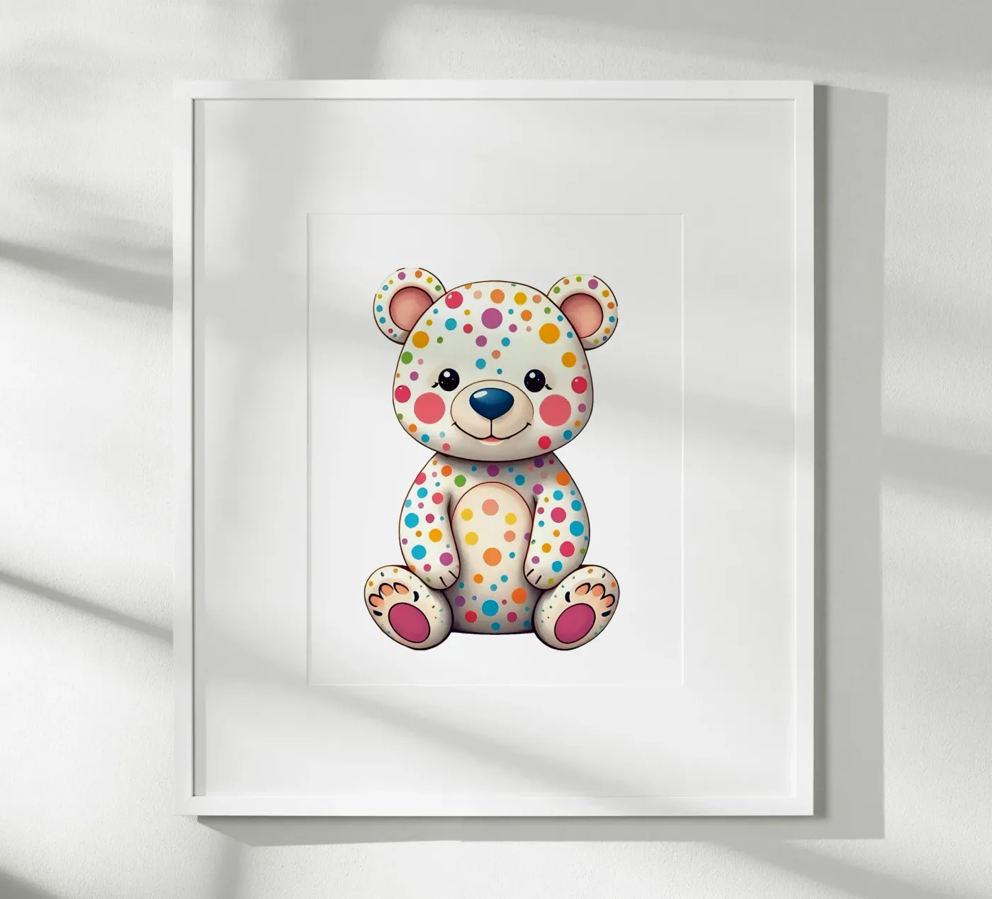 Bear_5a poster by Tierisch bunt by LK