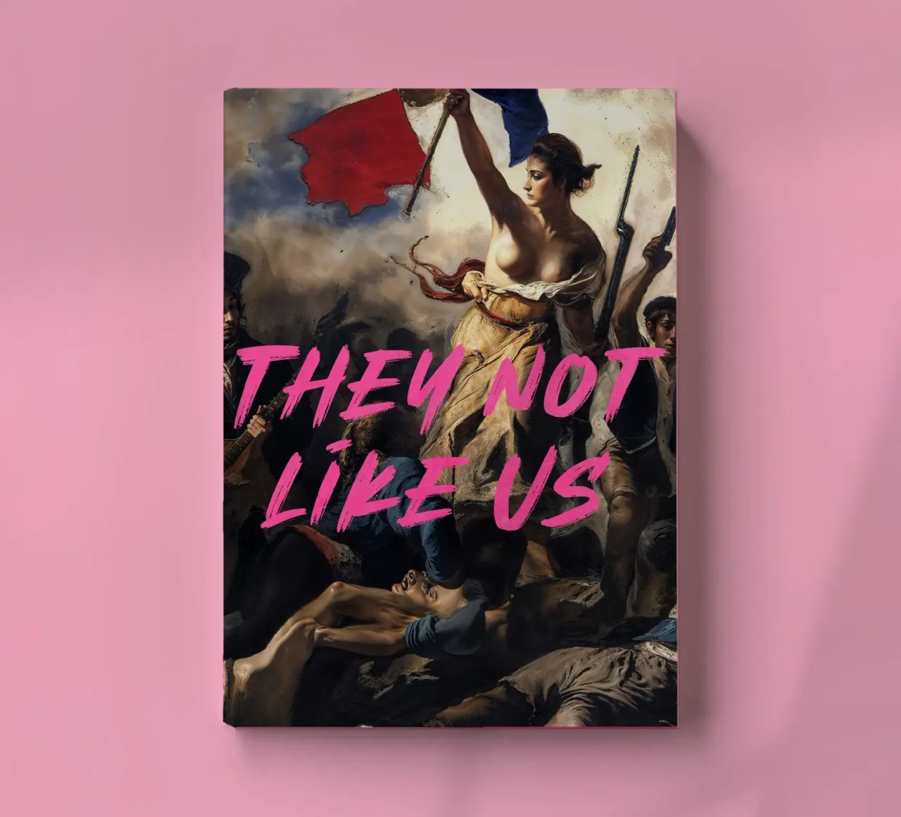 They Not Like Us | Protest & Freedom Art | Limited Edition notebook by Renaissance Rebel