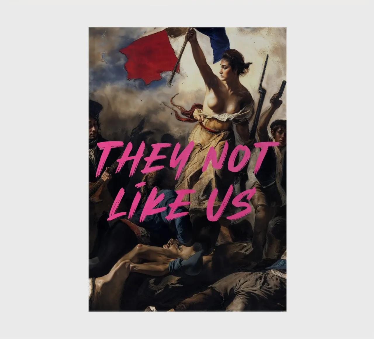 They Not Like Us | Protest & Freedom Art | Limited Edition notebook by Renaissance Rebel