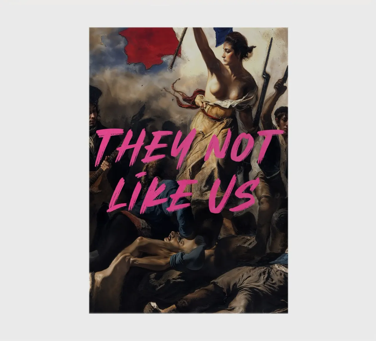They Not Like Us | Protest & Freedom Art | Limited Edition notebook by Renaissance Rebel