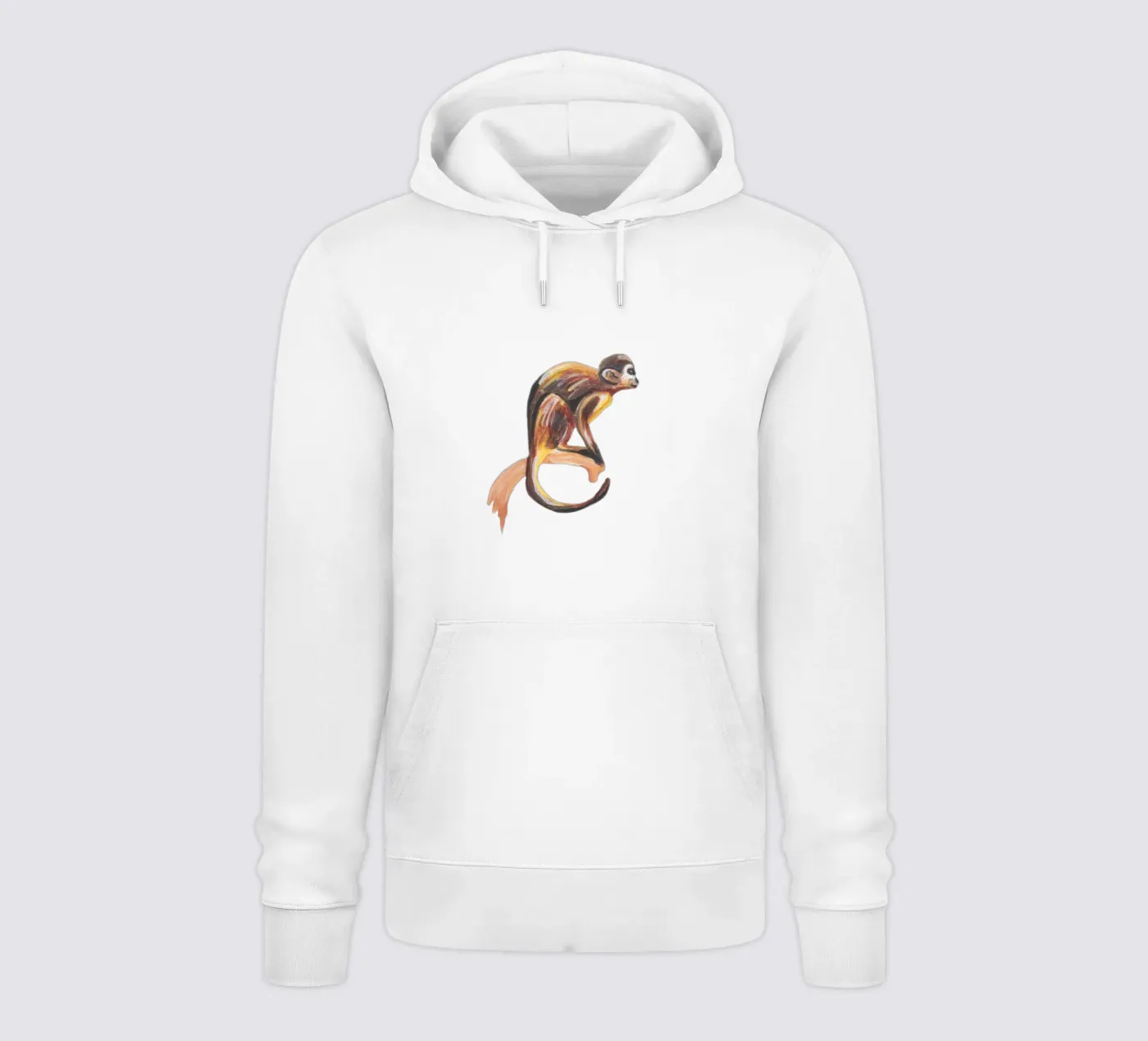 Monkey hoodie by Femke Zwaan