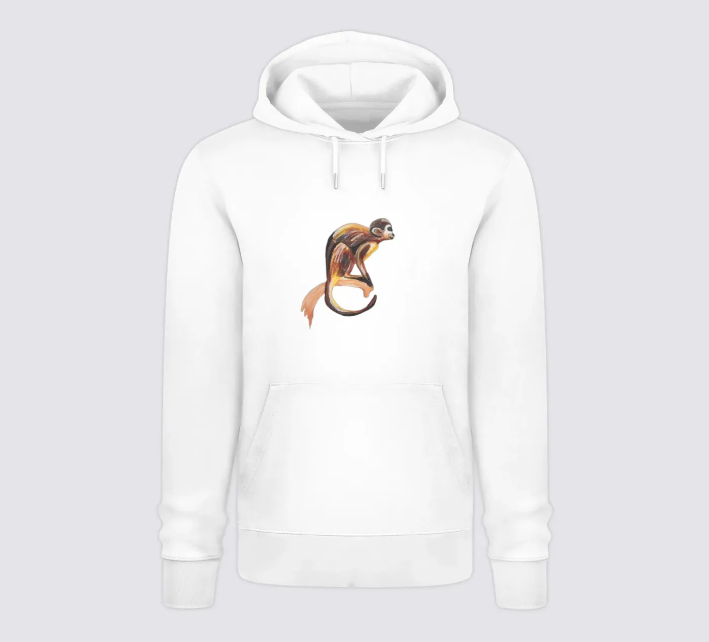 Monkey hoodie by Femke Zwaan