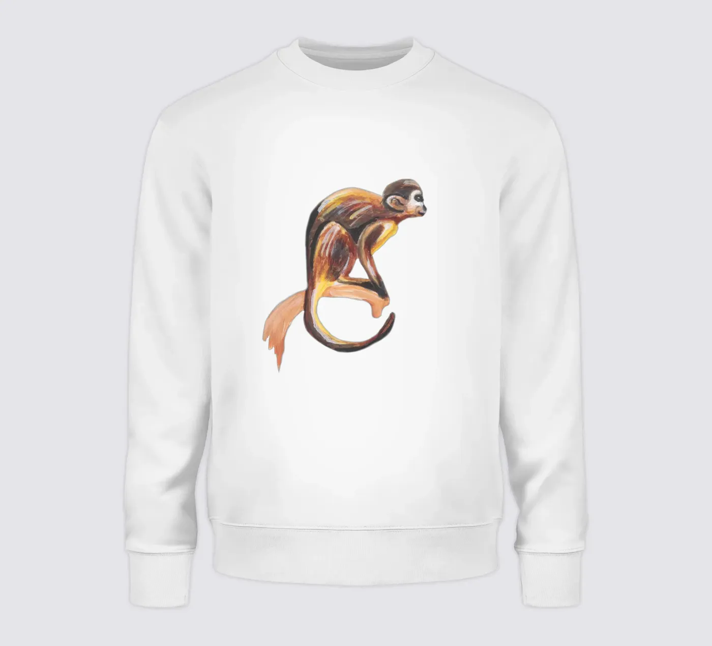 Monkey sweatshirt by Femke Zwaan