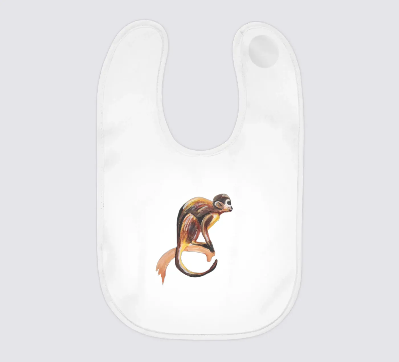 Affe Babylätzchen von Femke Zwaan