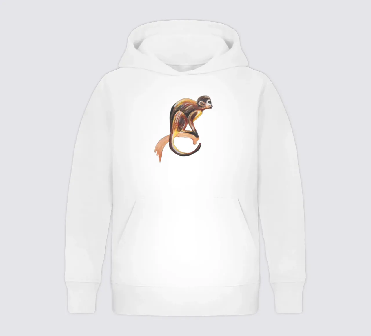 Aap kinder hoodie van Femke Zwaan