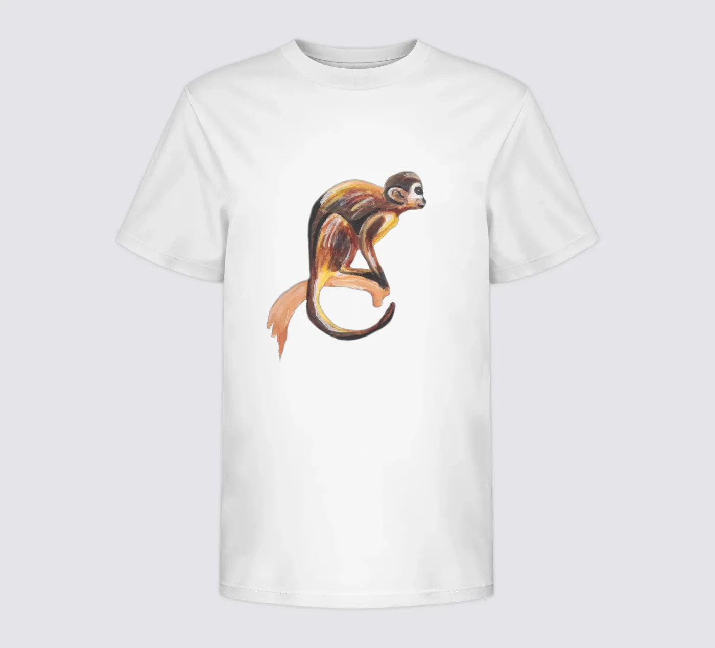 Monkey kids t-shirt by Femke Zwaan