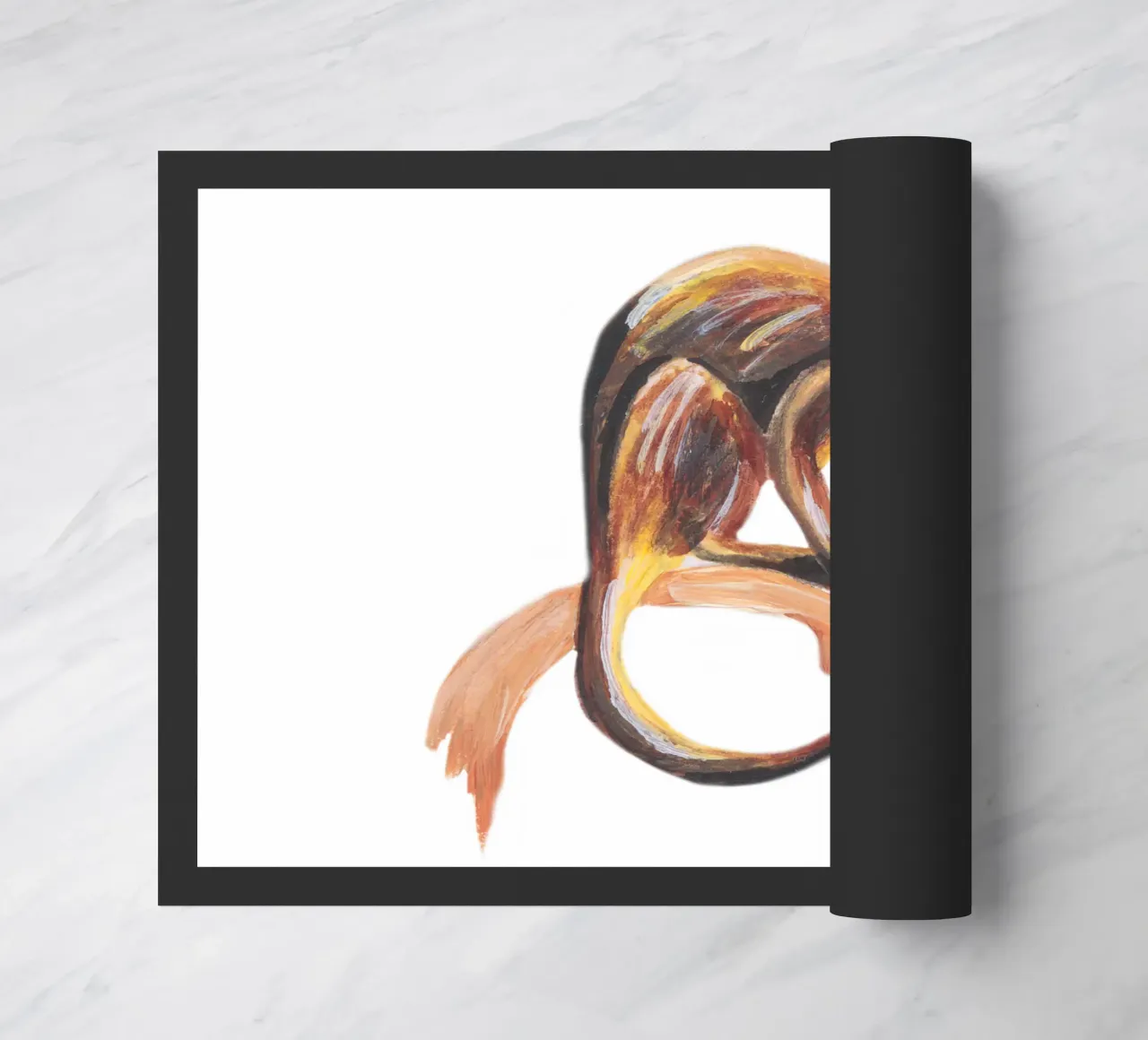 Monkey doormat by Femke Zwaan