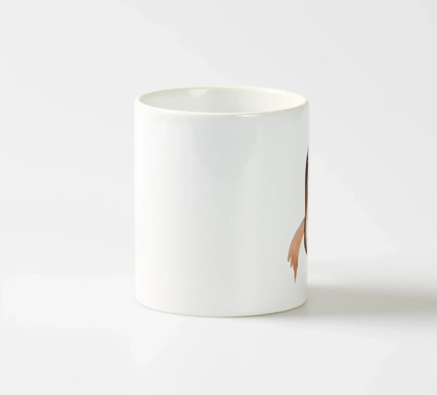 Monkey ceramic mug by Femke Zwaan