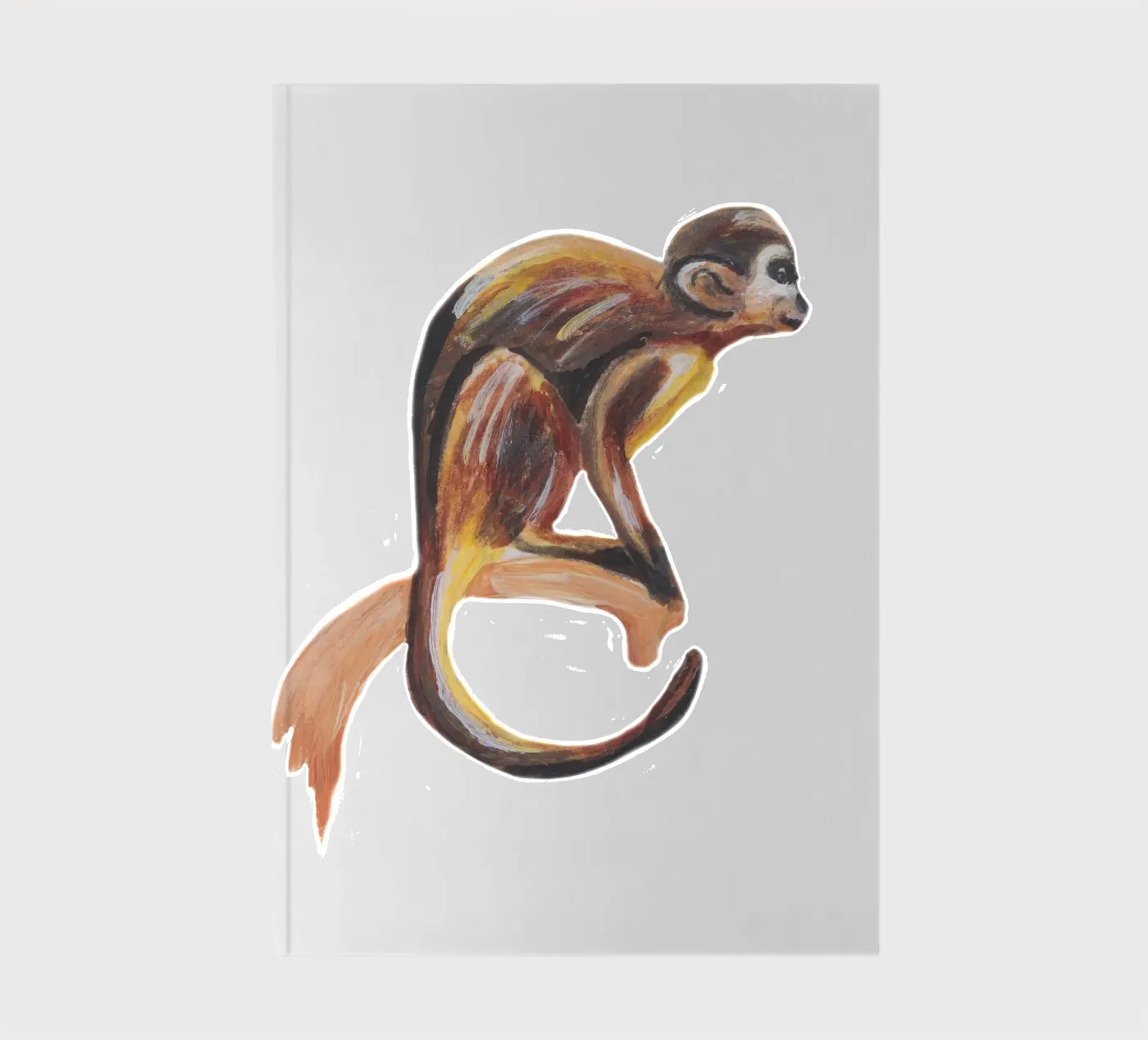 Monkey notebook by Femke Zwaan