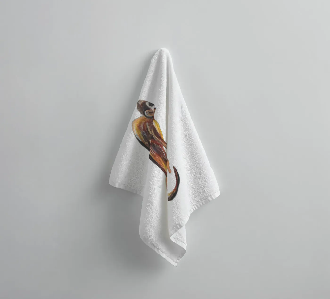 Monkey asciugamano da bagno da Femke Zwaan