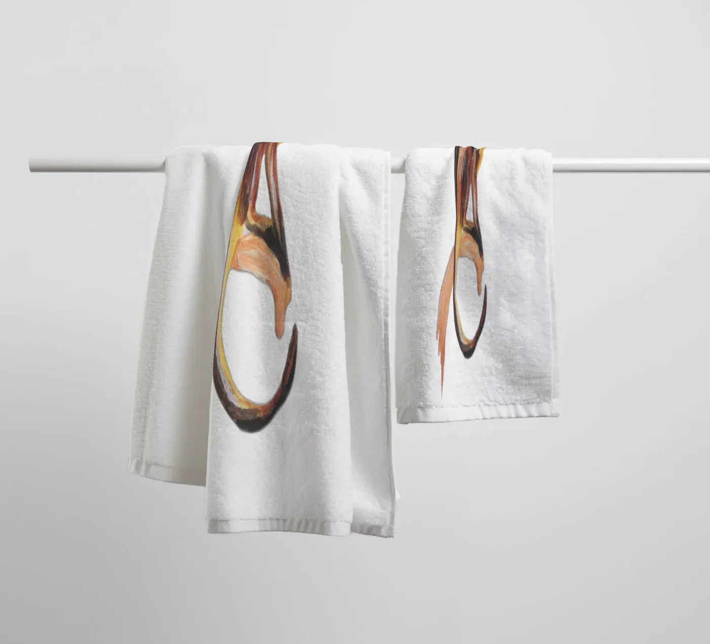 Monkey asciugamano da bagno da Femke Zwaan