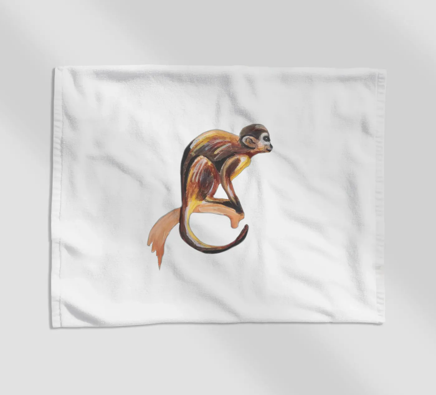 Monkey serviette de plage de Femke Zwaan