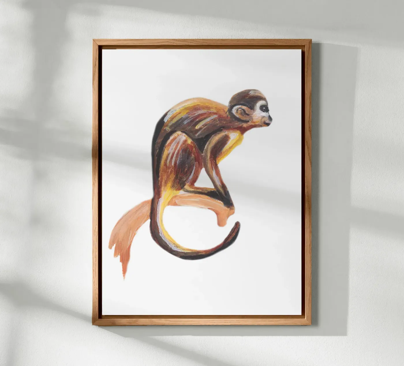 Scimmia alluminio dibond da Femke Zwaan