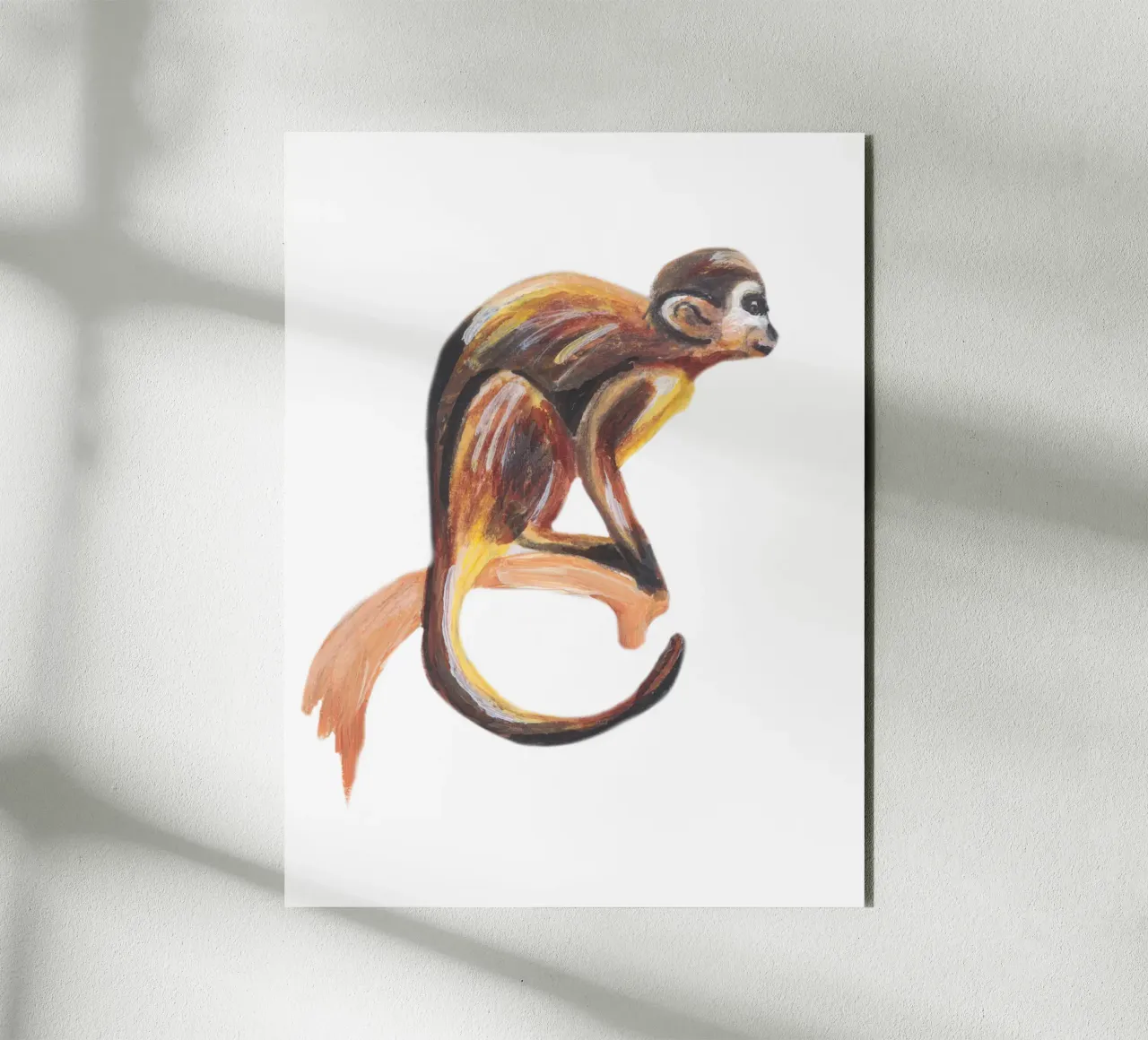 Monkey forex plate by Femke Zwaan