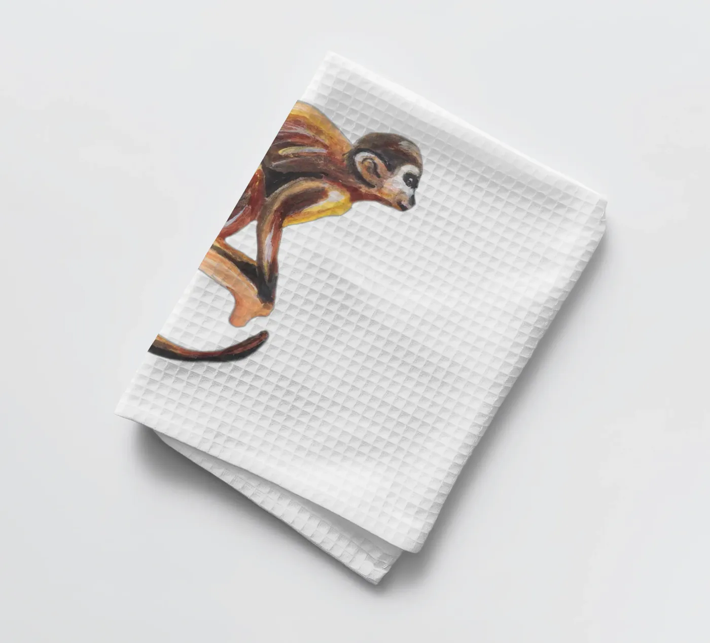 Monkey Geschirrtuch von Femke Zwaan