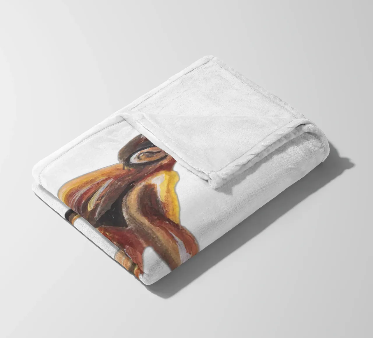 Affe Fleecedecke von Femke Zwaan