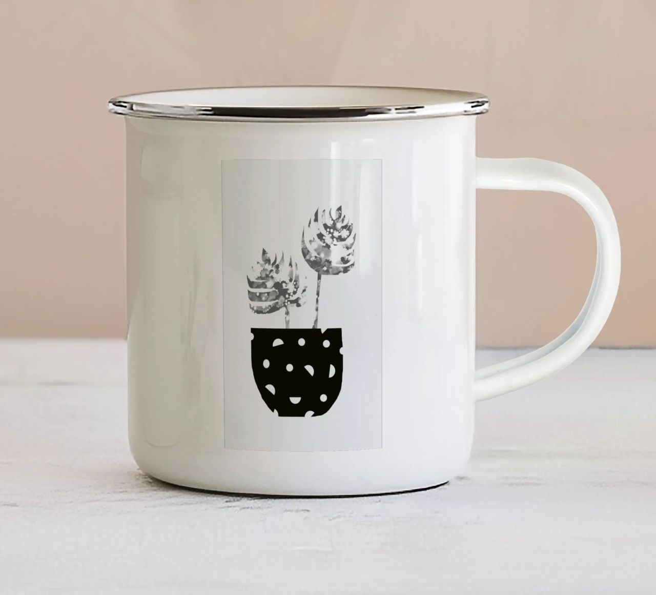 Zoe tazza in smalto da Charlotte Winter