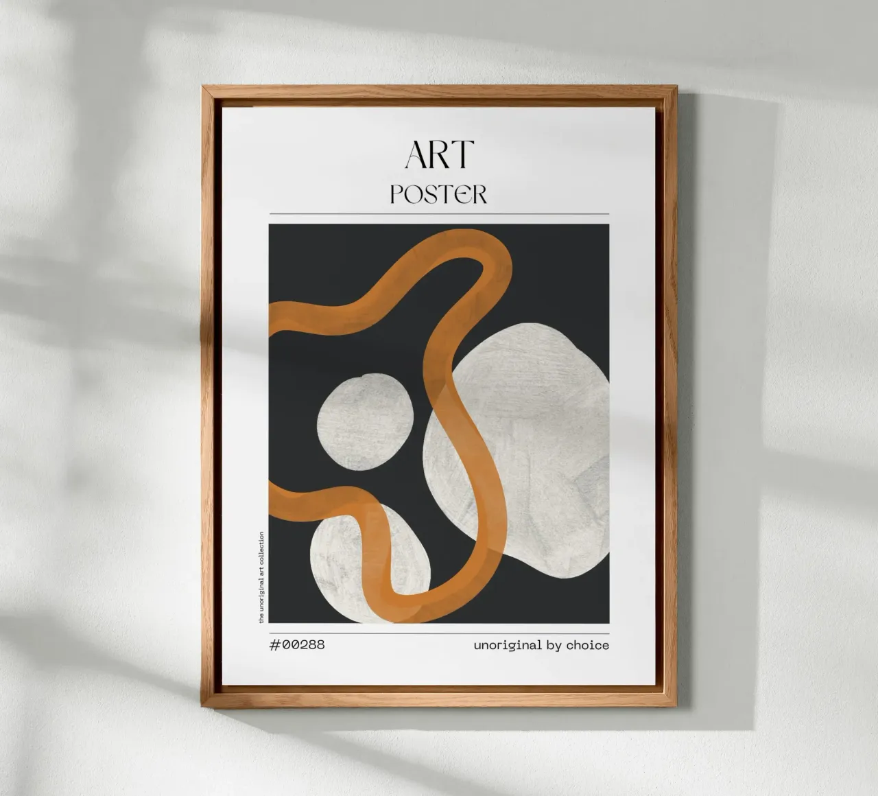 Bold Line Neutral Print – No. 00288 alluminio dibond da Hightown Design