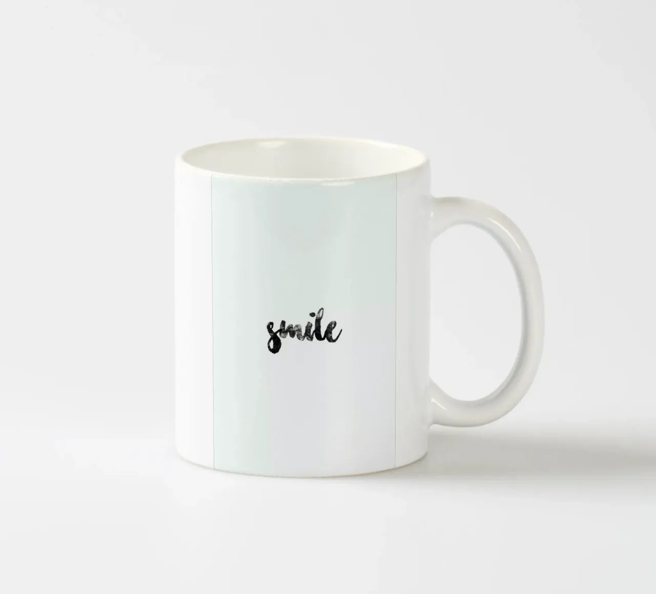 Smile tazza in ceramica da typed