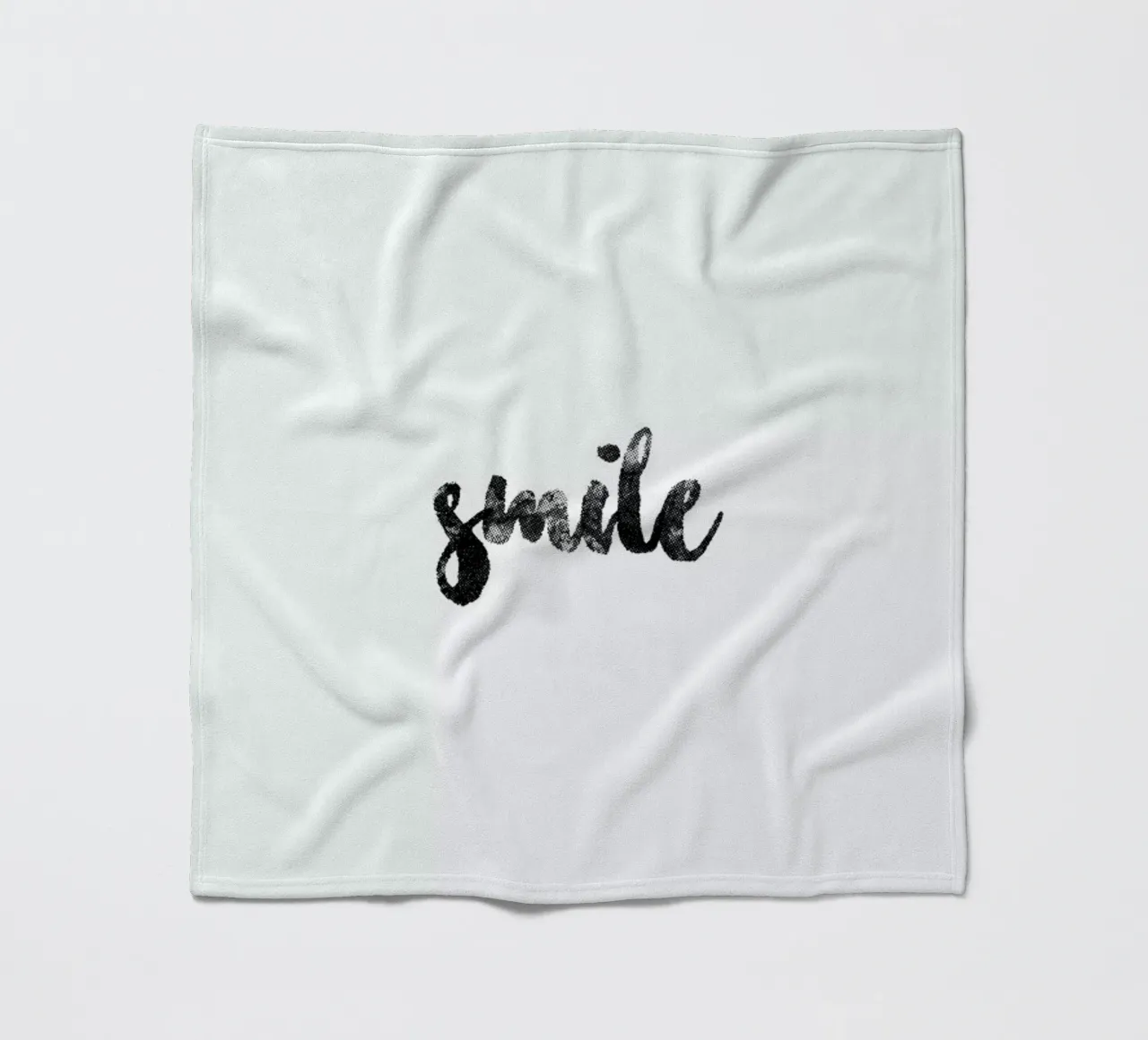Smile coperta in pile da typed