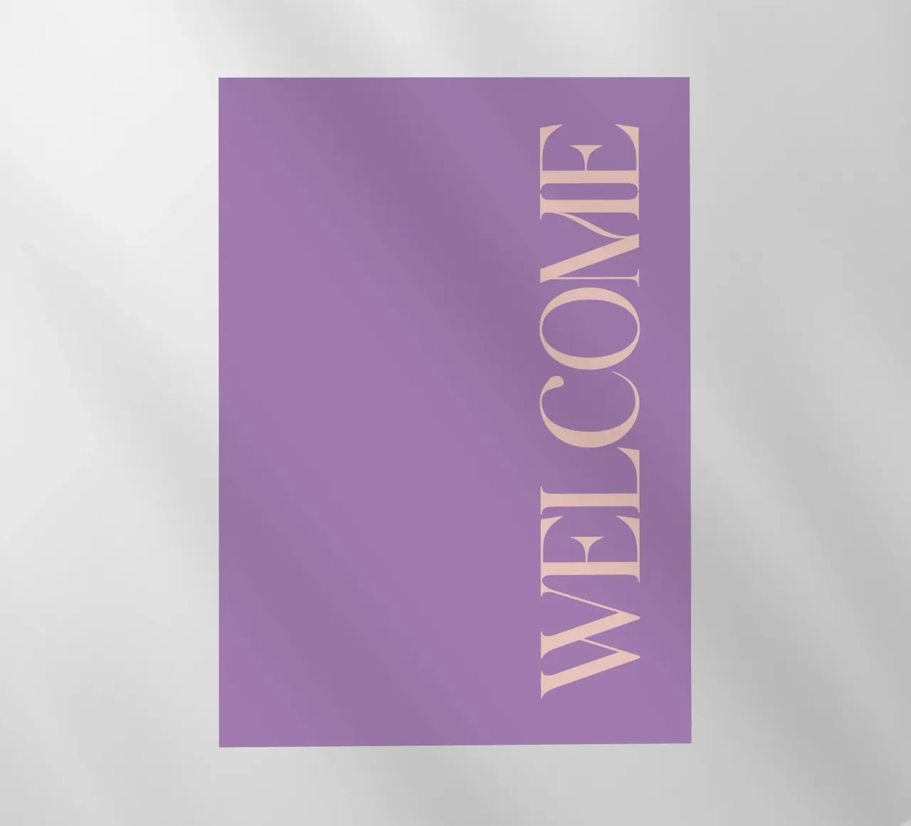 Welcome pellicola backlit da BAINAI QUOTES