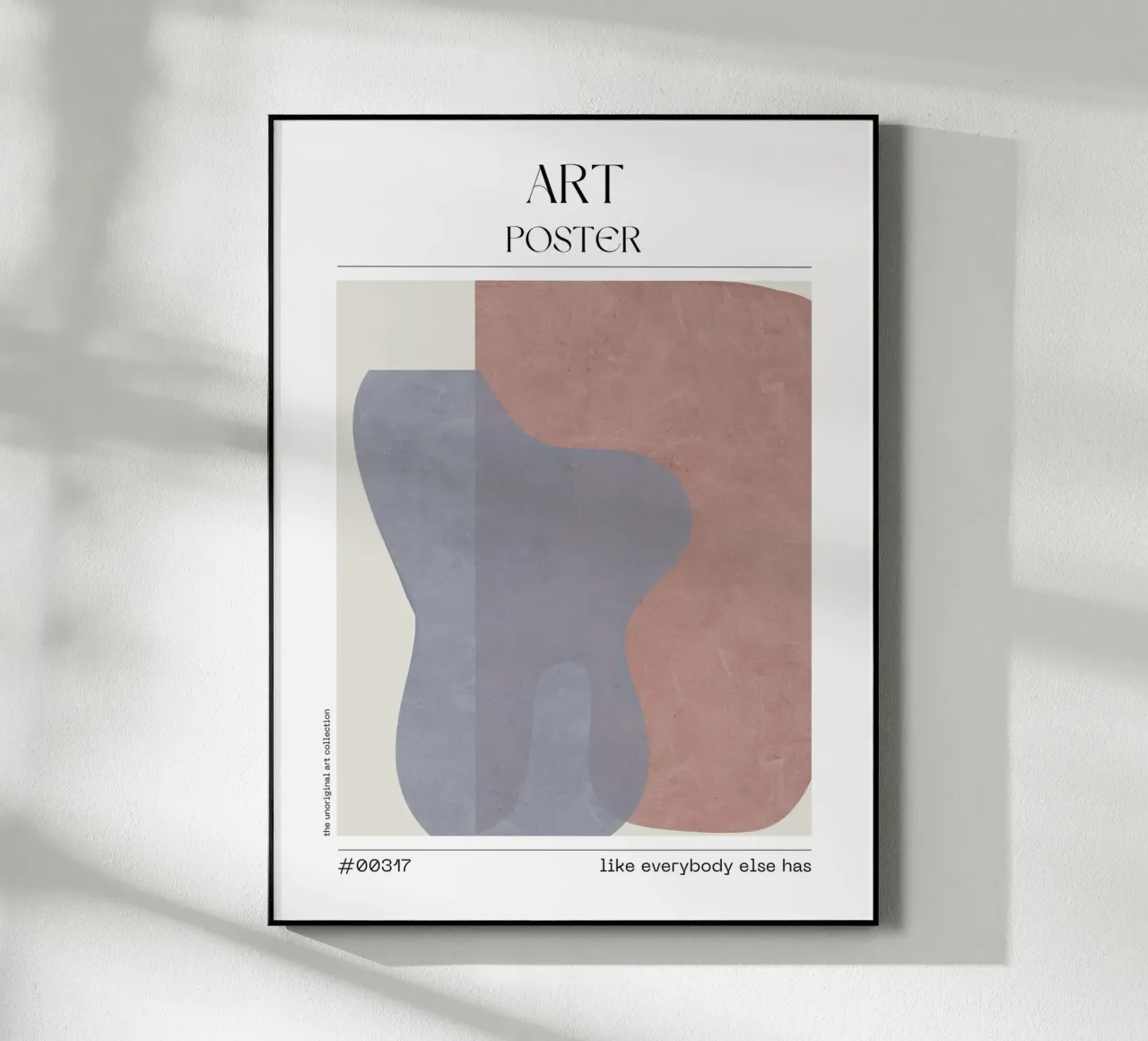 Contemporary Pale Abstract – No. 00317 plexiglass da Hightown Design