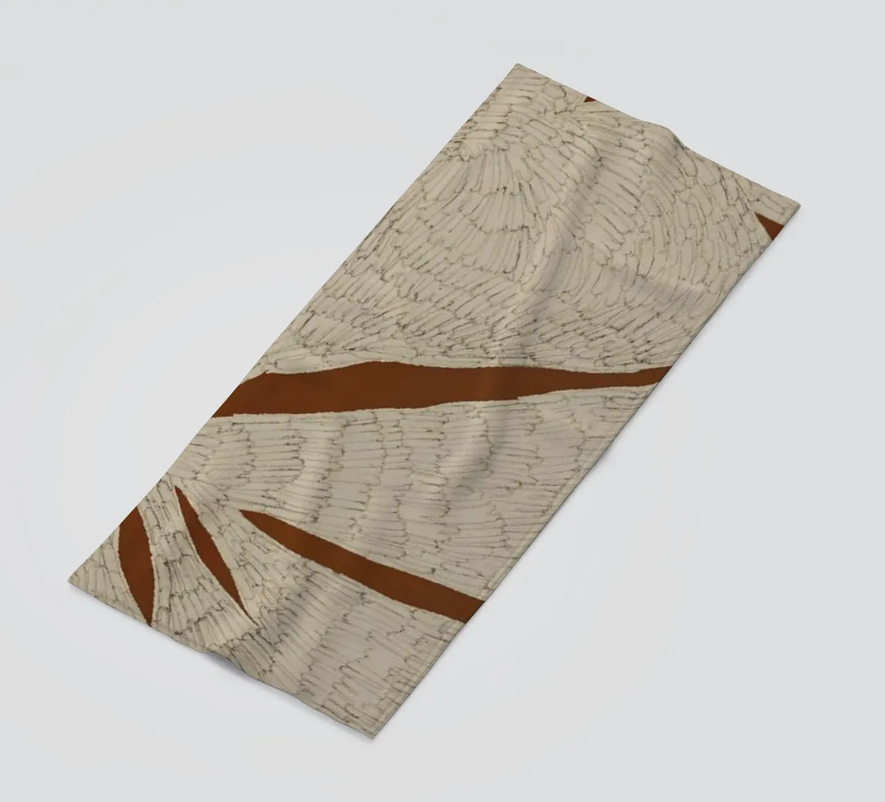 Calm Strokes No 27 serviette de plage de treechild