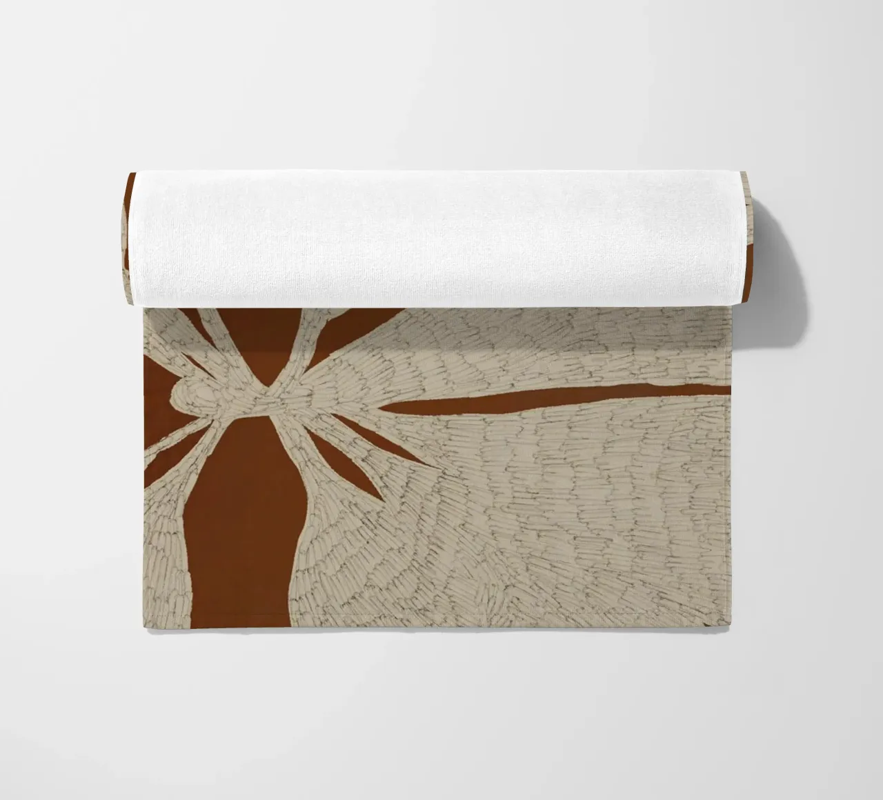 Calm Strokes No 27 serviette de plage de treechild