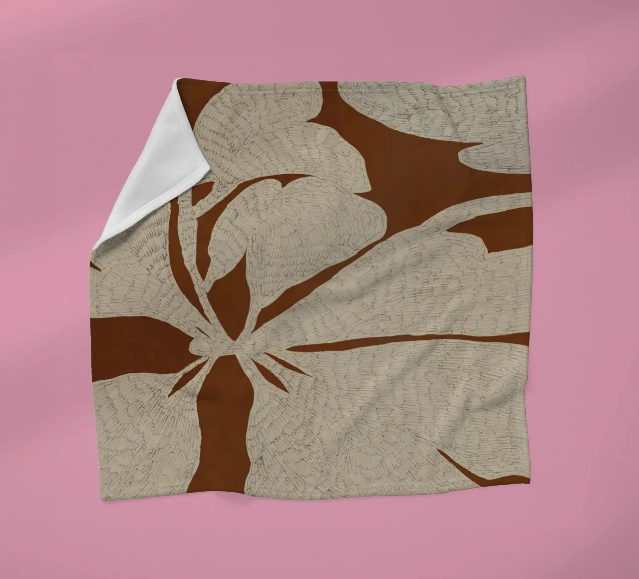 Calm Strokes No 27 coperta in pile da treechild