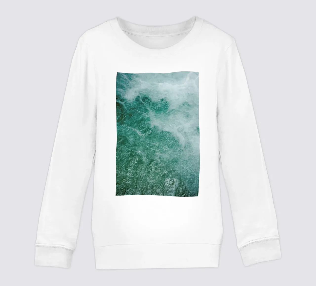 Glacier Water kinder sweatshirt van Studio Nahili