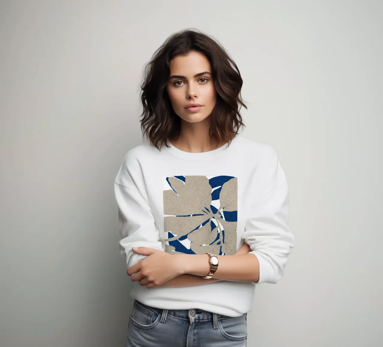 Calm Strokes No 28 felpa da treechild