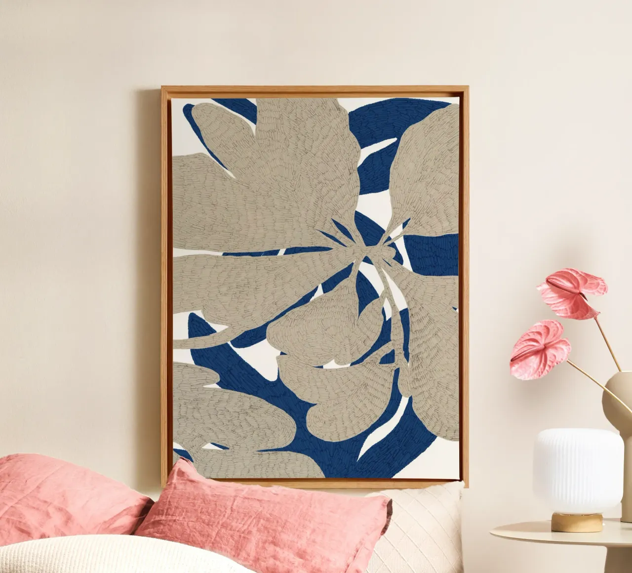 Calm Strokes No 28 canvas by treechild