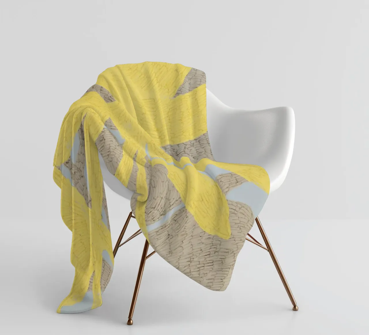Calm Strokes No 29 coperta in pile da treechild