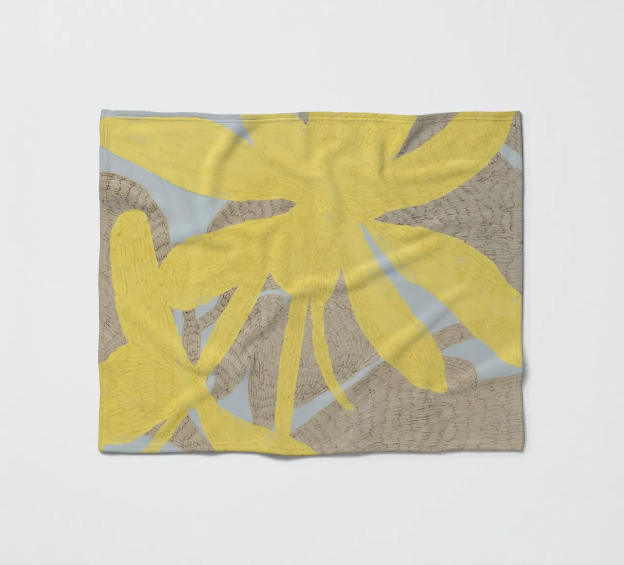 Calm Strokes No 29 coperta in pile da treechild