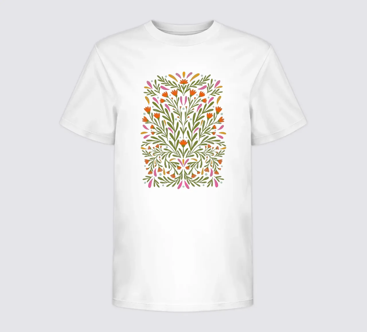 Spring flowers kids t-shirt by Wackapacka