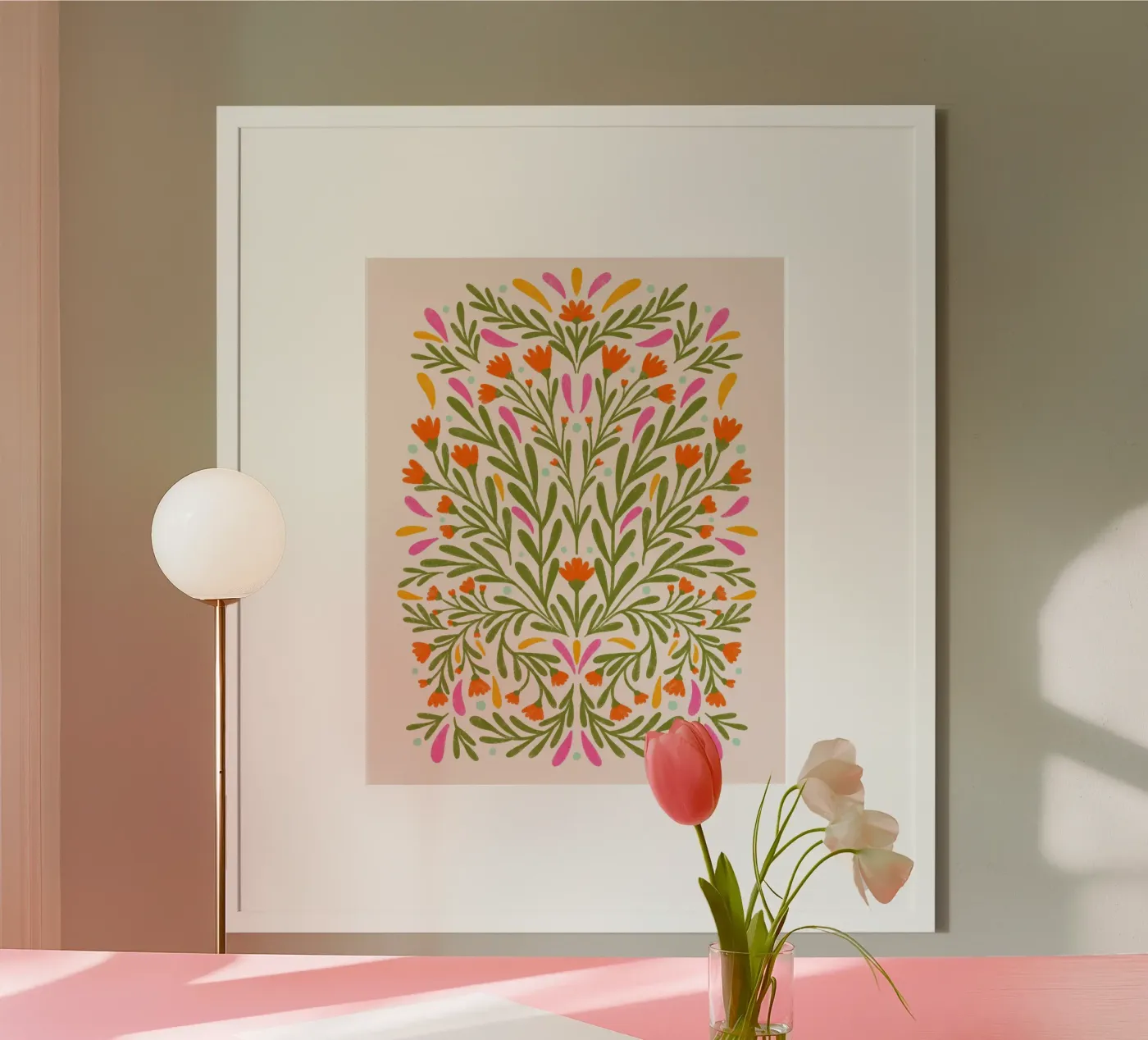 Spring flowers poster by Wackapacka