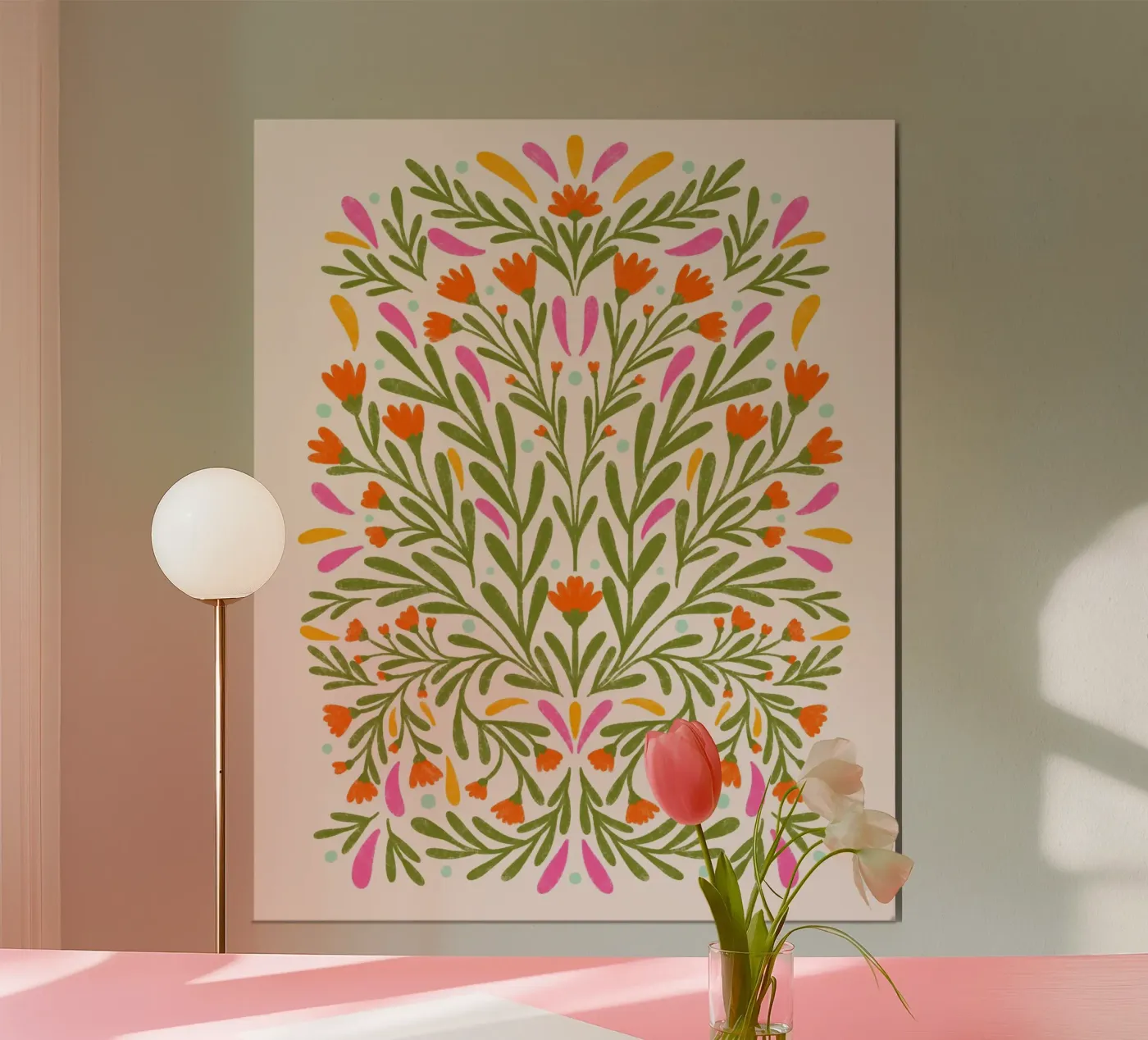 Spring flowers poster by Wackapacka