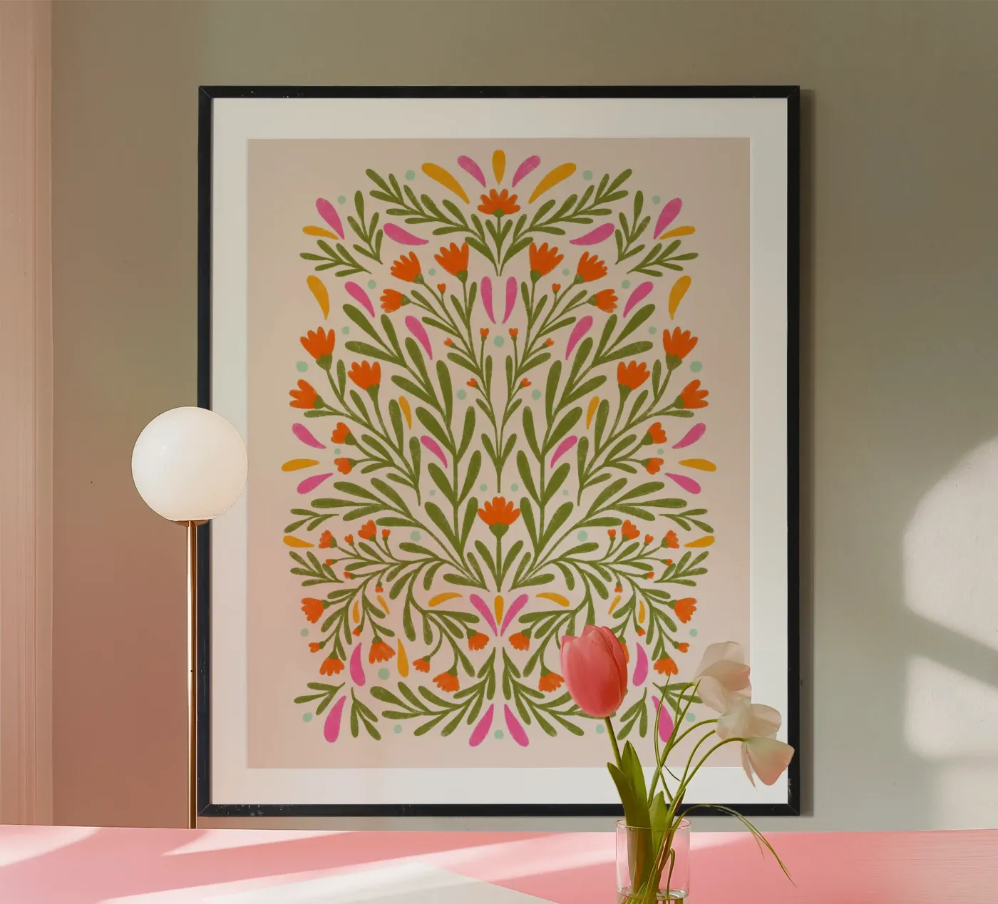 Spring flowers poster by Wackapacka