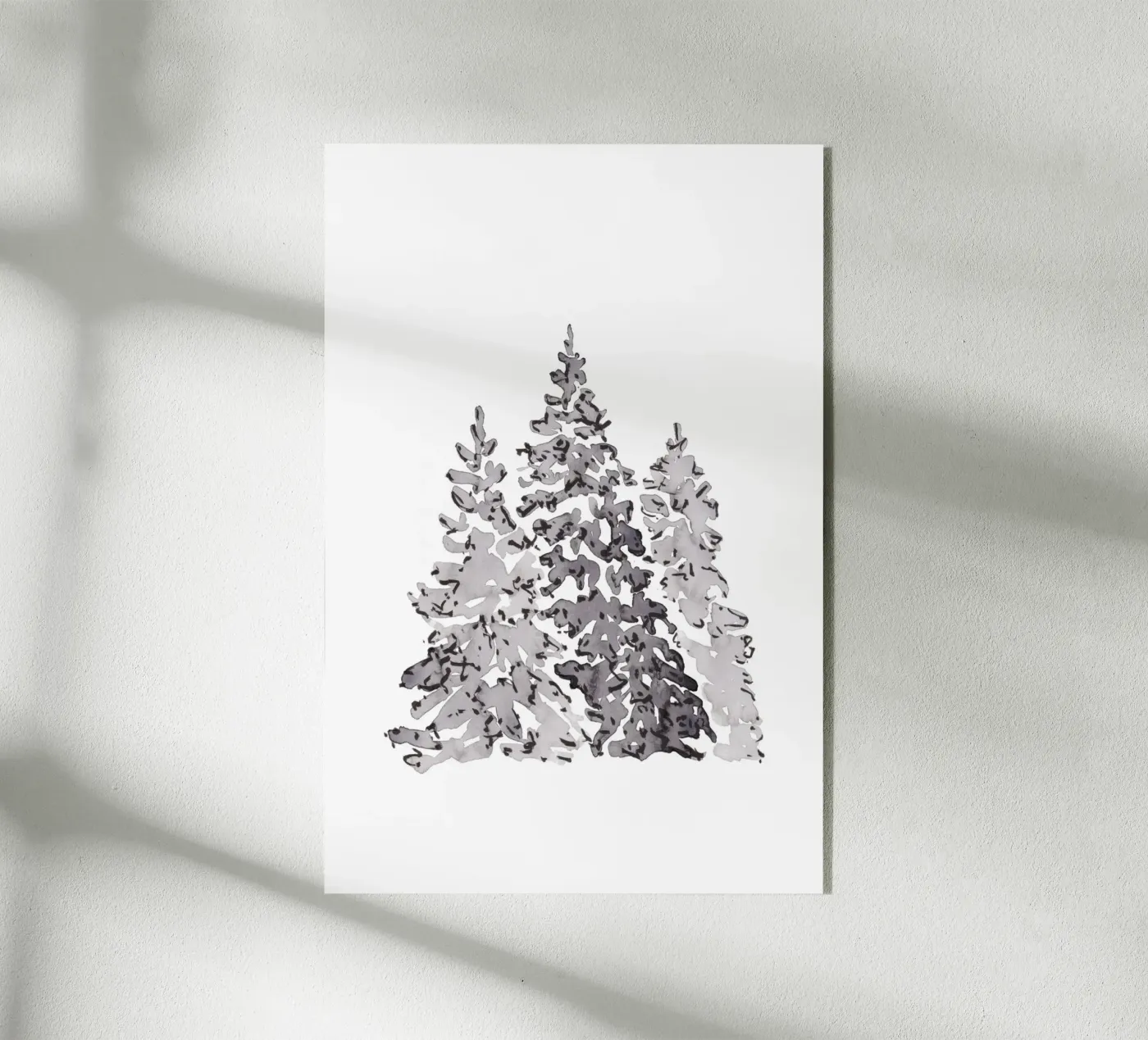 Trees acryl van KRUTH DESIGN