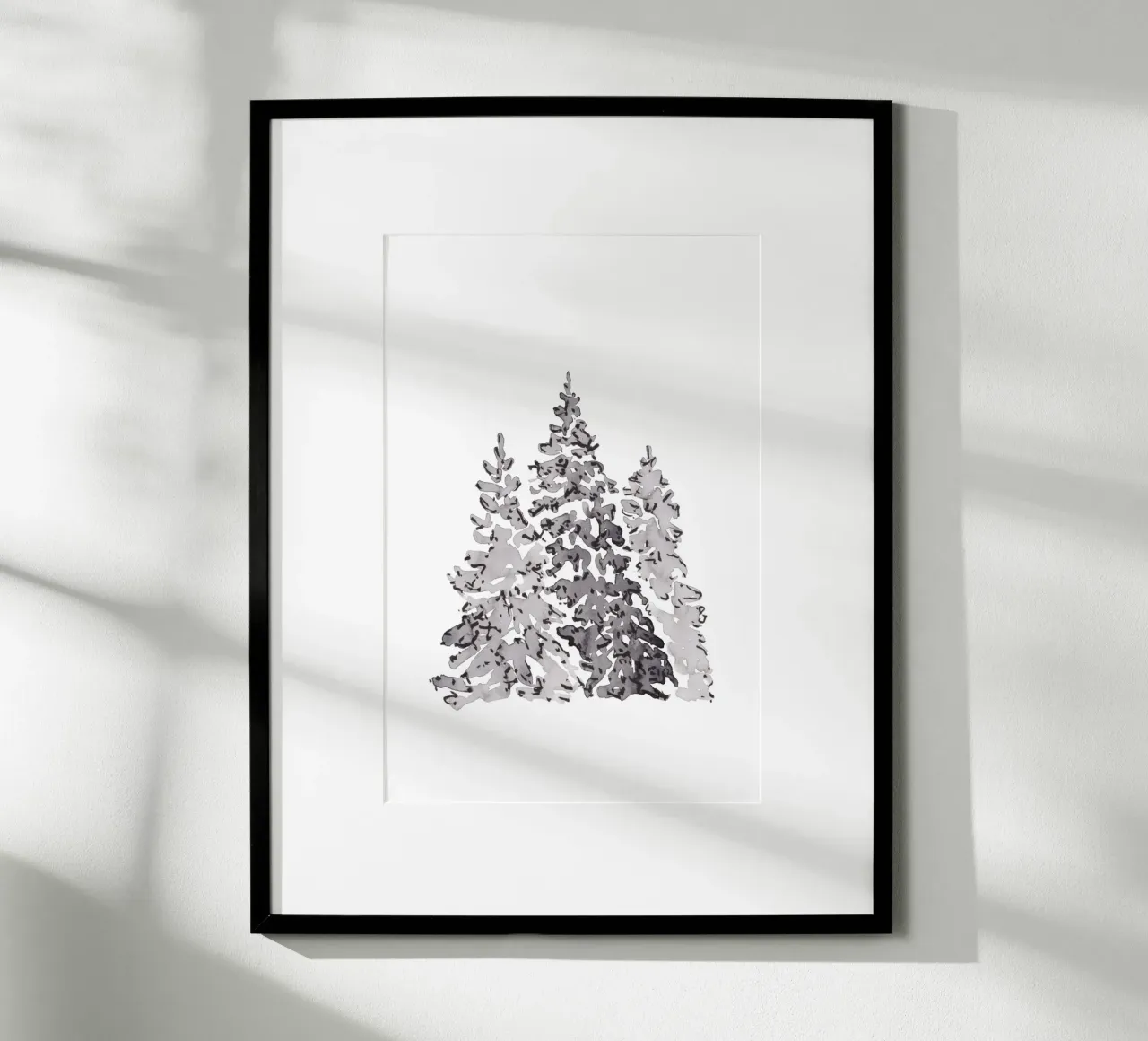 Trees poster da KRUTH DESIGN