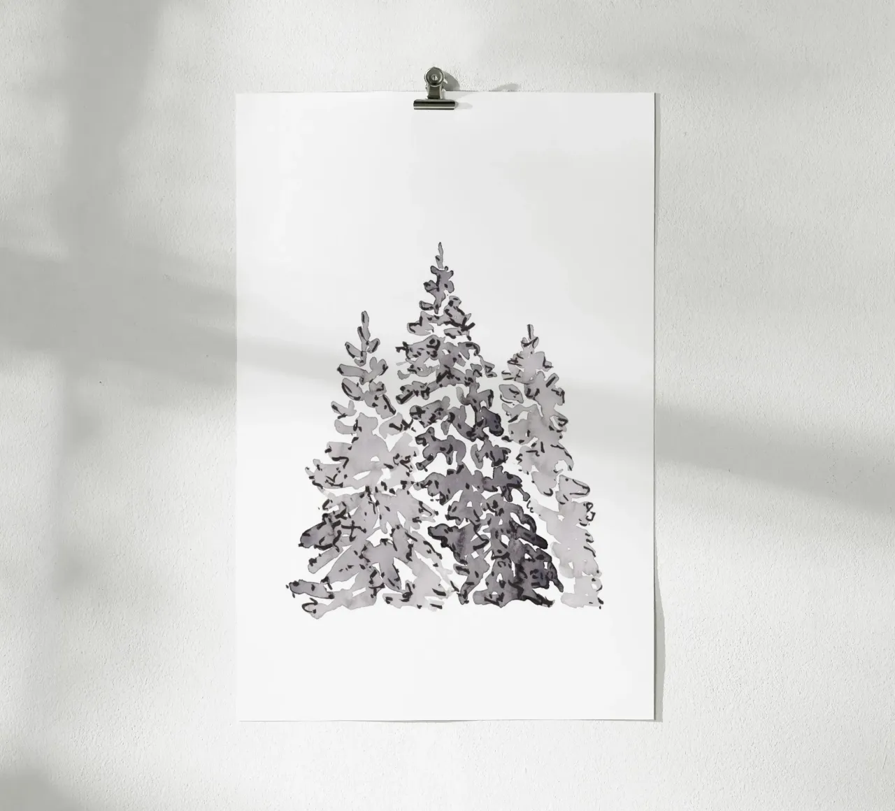 Trees poster da KRUTH DESIGN