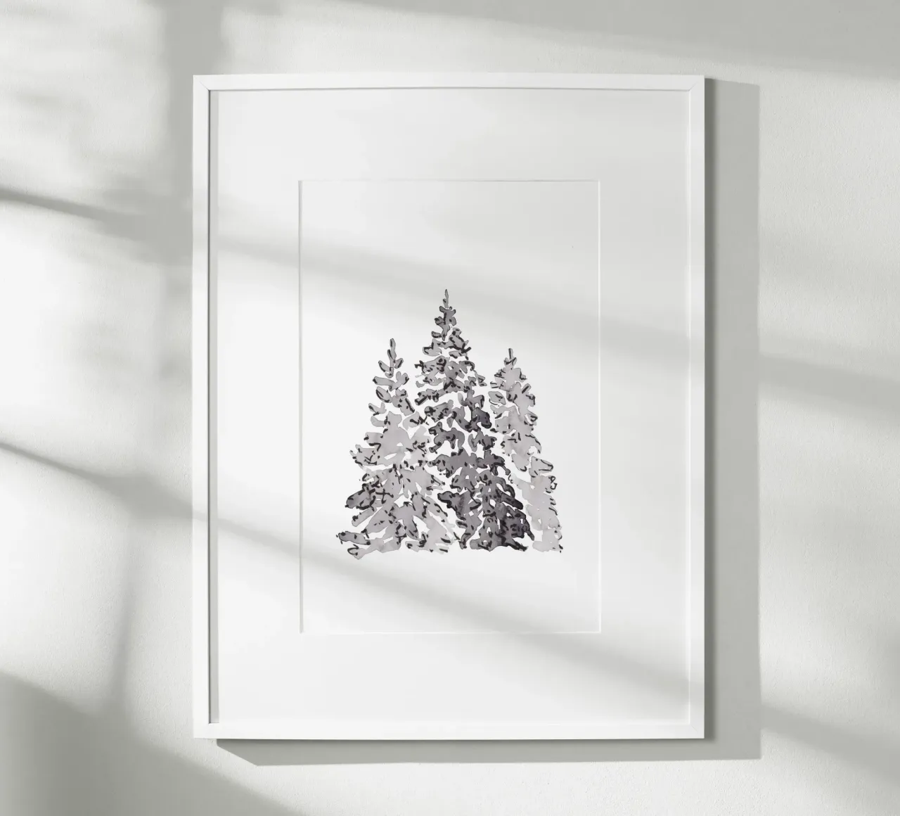 Trees poster da KRUTH DESIGN