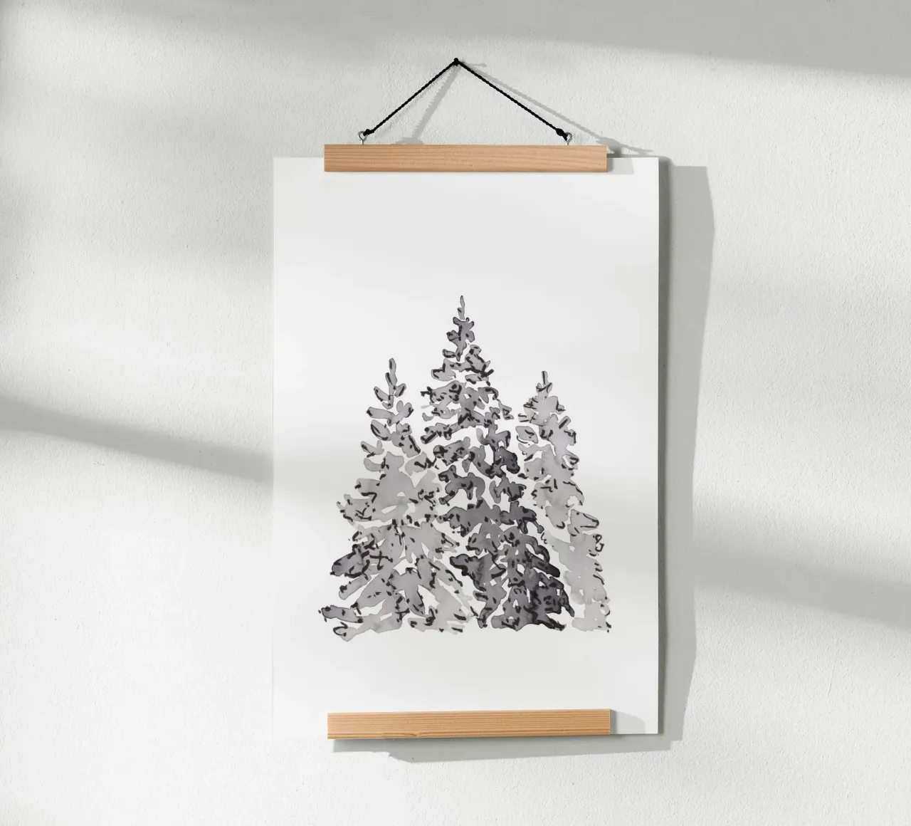 Trees poster da KRUTH DESIGN