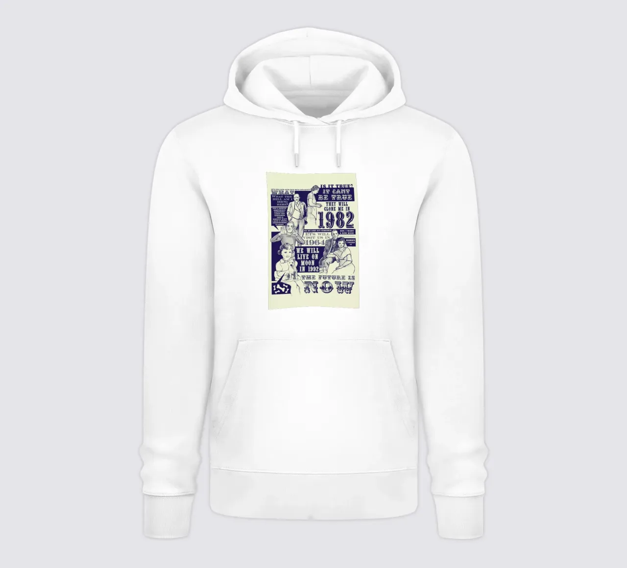 The Future is Now felpa con cappuccio da Tobe Fonseca