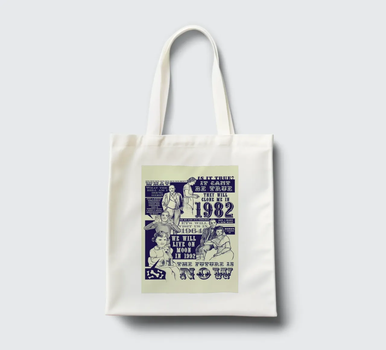 The Future is Now tote bag by Tobe Fonseca