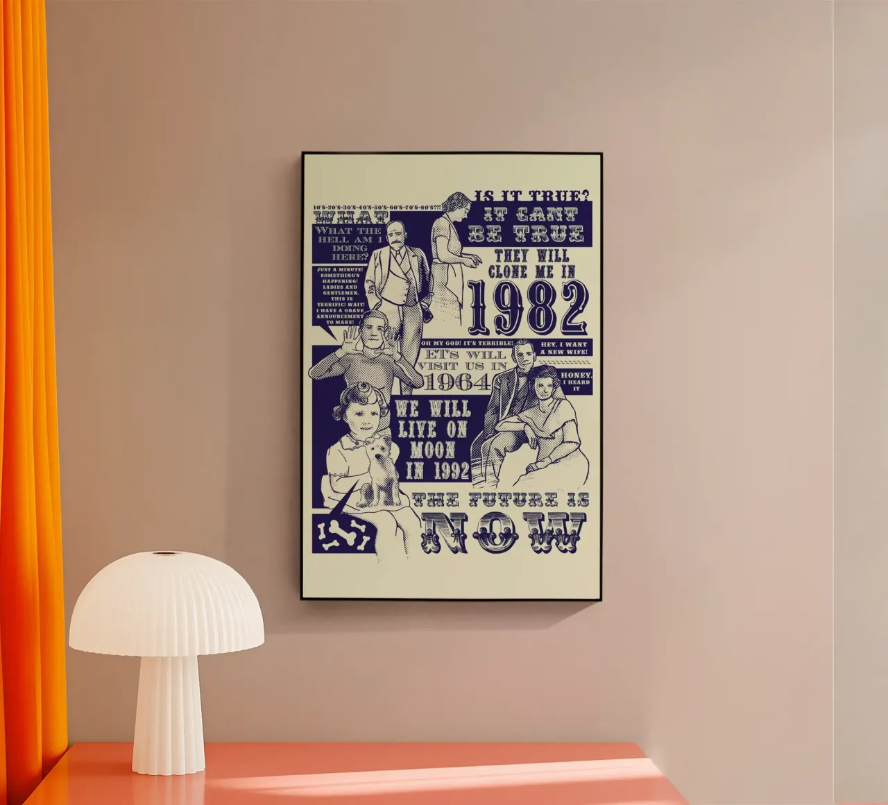 The Future is Now acrylic glass by Tobe Fonseca