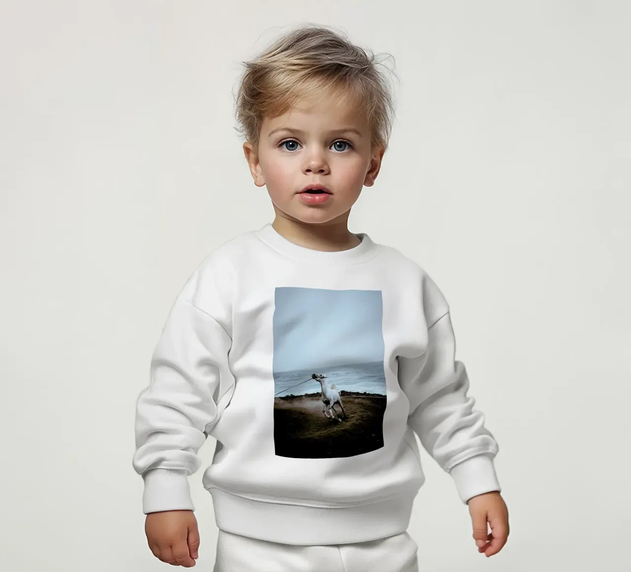 Whinnying by @miniloc baby sweatshirt by EyeEm Mobile GmbH