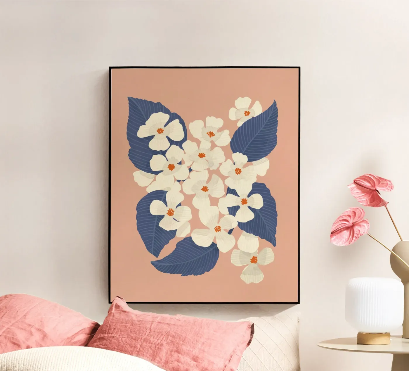 White Dogwoods acryl van Pictufy Sun & Spirit