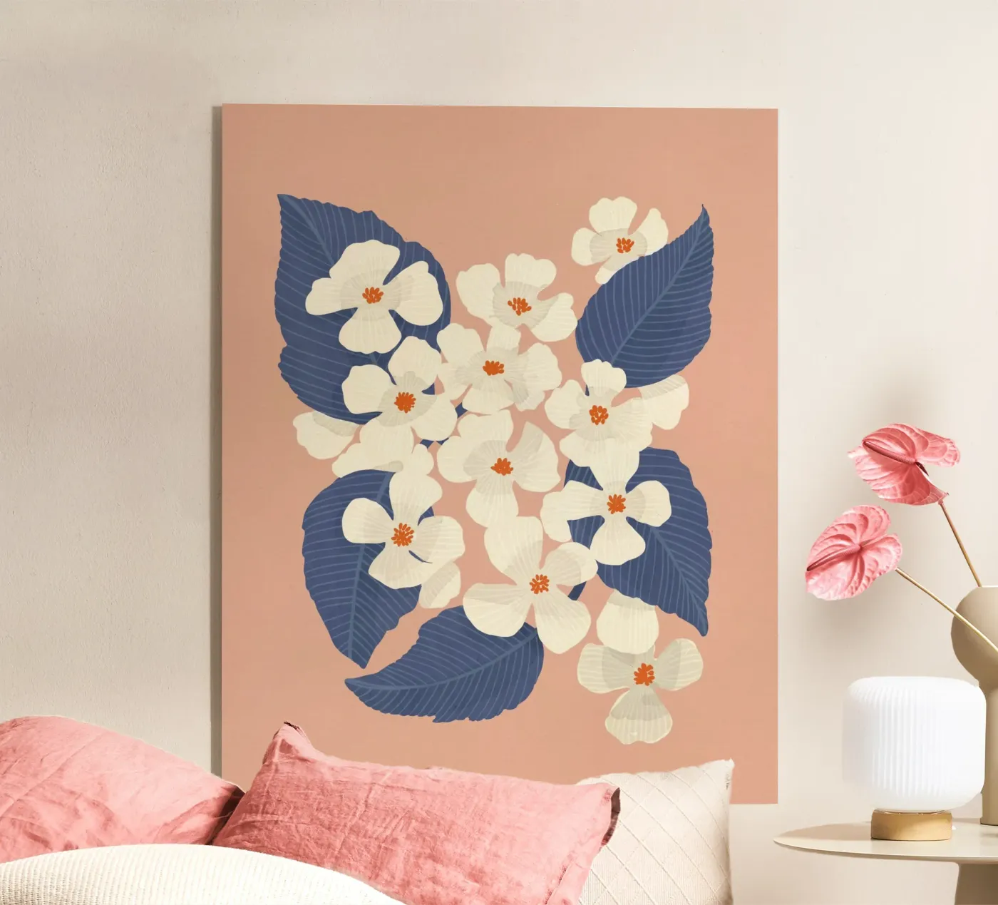 White Dogwoods acryl van Pictufy Sun & Spirit